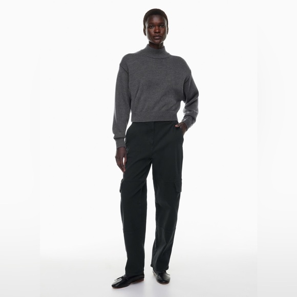 Aritzia Wilfred Free Maeve Black Cargo Pant Size 4 - Picture 2 of 12